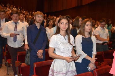 Inaugurarea studenților în anul de studii