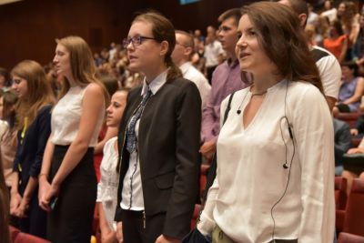 Ceremonia de înmatriculare în anul I de studii