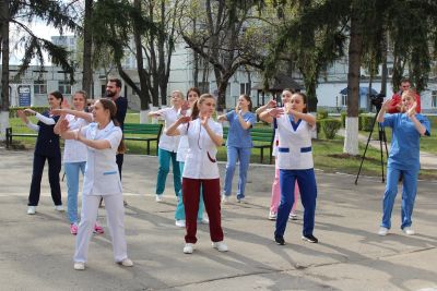 Flashmob de Ziua Mondială a Sănătăţii